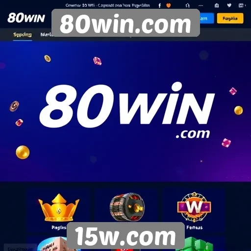 Acessibilidade e navegação no site 80win.com