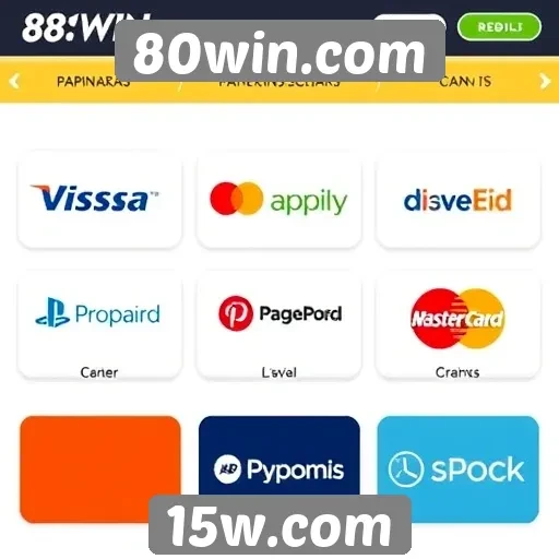 Plataformas de pagamento no 80win.com